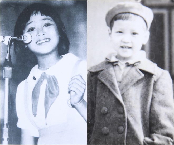 Thanh Lam và DJ Minh Trí khi còn nhỏ.