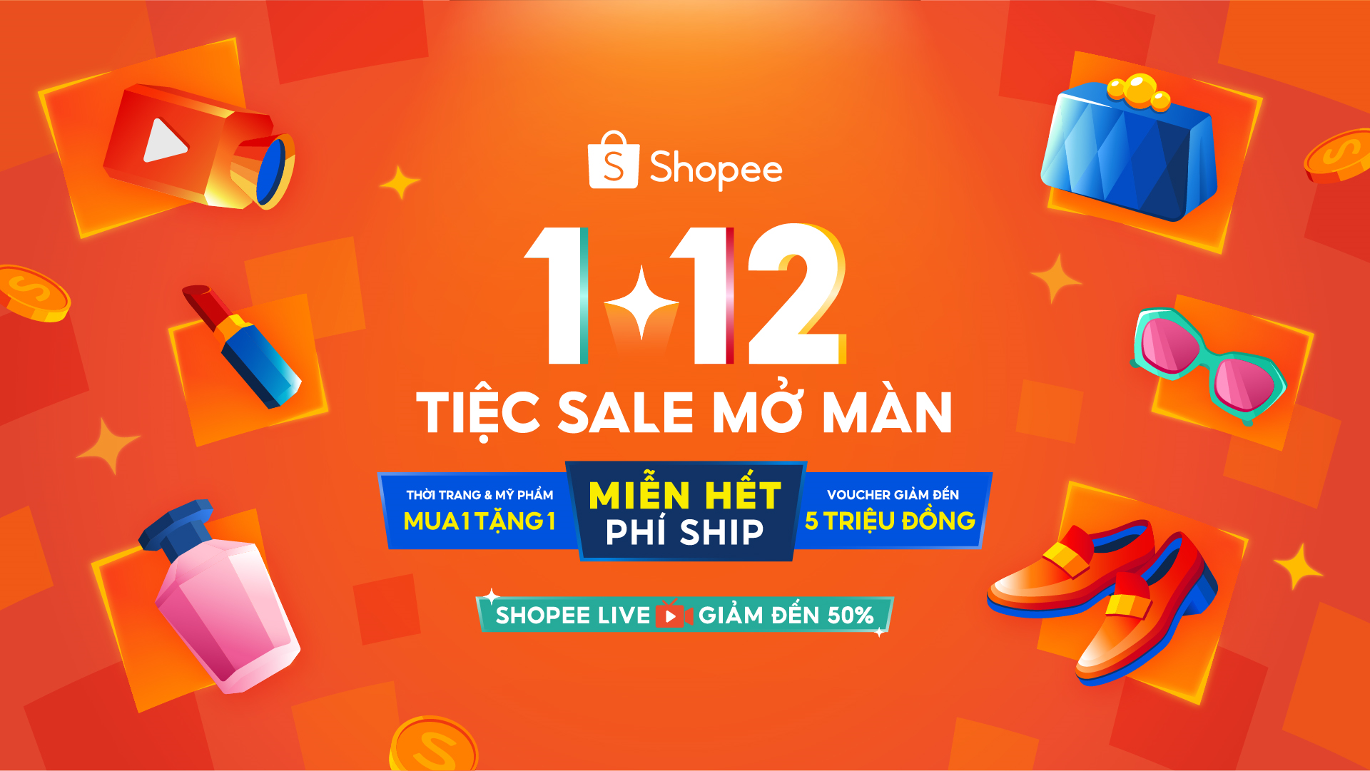 Vừa khởi động tháng sinh nhật, Shopee đã mạnh tay tung loạt ưu đãi hấp dẫn - 1