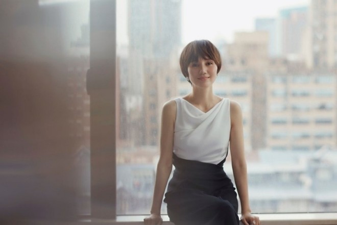 Viên Tuyền ở tuổi 46 vẫn trẻ trung, xinh đẹp.