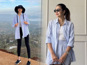 Thời trang - Tạm biệt quần lộ chân gầy tong teo, Tăng Thanh Hà tìm ra chân ái "hack" dáng đẹp mê