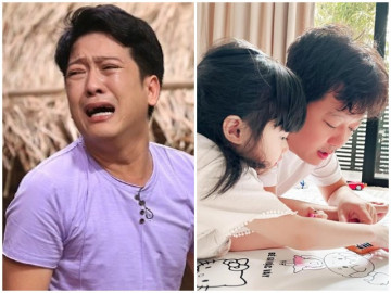 Trường Giang Nhã Nhương đau lòng khi con gái bị táo bón suốt 7 ngày “con đau lắm nhưng không la, chỉ khóc”