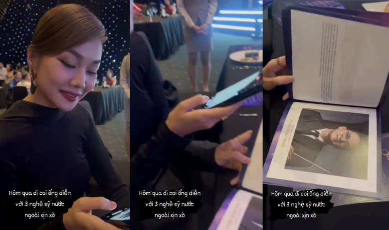 Nữ siêu mẫu làm cameraman cho ông xã.