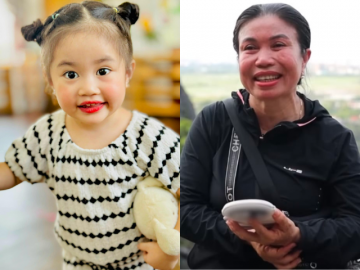 Con gái Lê Dương Bảo Lâm mới 3 tuổi đã làm điệu son môi đi học, gương mặt được nhận xét giống hệt bà nội