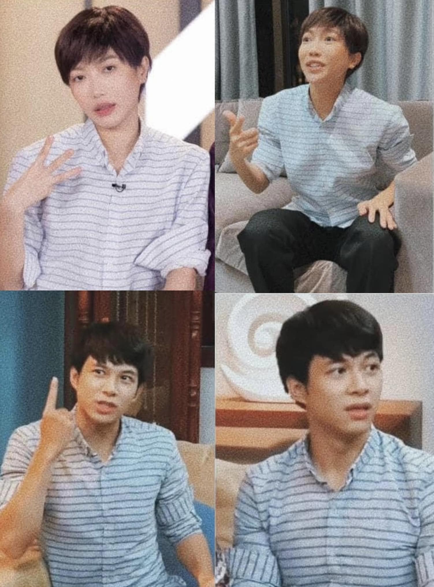 Sự dí dỏm và lầy lội của cô nàng giúp các chị đẹp thêm phần gẫn gũi. “Đây cũng là lần đầu tiên mà Diệu Nhi nhắc đến chồng trên sóng truyền hình”, Lan Ngọc hí hửng trêu người bạn thân thiết trong nghề.