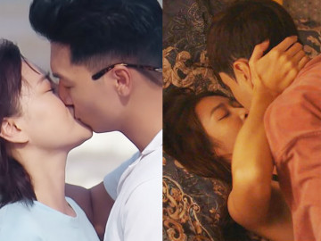 Cảnh hôn triệu view trong phim giờ vàng: Phương Oanh ngọt từ ánh mắt, Thanh Sơn - Khả Ngân lại đau đầu
