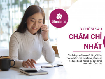 3 chòm sao chăm chỉ, thành công chỉ là sớm muộn