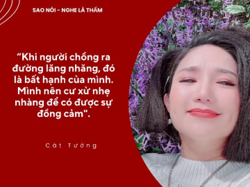 MC Cát Tường phát ngôn "99,9% đàn ông trên đời này đều ngoại tình", nói về vợ của bạn trai cũ còn sốc hơn