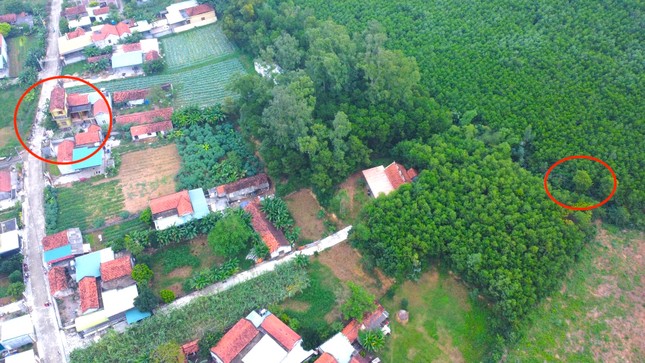 Khu vực tìm thấy cháu bé cách nhà chỉ hơn 200m. (Ảnh: Trần Lộc).