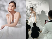 Giải trí - Sao Việt 24h: Bà bầu Phương Oanh hé lộ loạt ảnh cô dâu, hành động của Shark Bình trong hậu trường gây chú ý