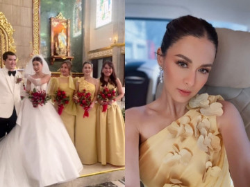 Mỹ nhân đẹp nhất Philippines trở thành tội đồ khi đi đám cưới, nhan sắc chiếm spotlight của cô dâu