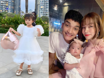 Con gái Mạc Văn Khoa như công chúa đón sinh nhật 3 tuổi, từng bị nói ngoại hình giống bố nay xinh xắn bất ngờ