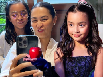 Con gái mỹ nhân đẹp nhất Philippines lên 8 tuổi, có răng thỏ vẫn là công chúa đời thực