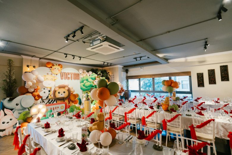 Tiệc sinh nhật 2 tuổi hoành tráng của bé Victor hồi tháng 11/2023.