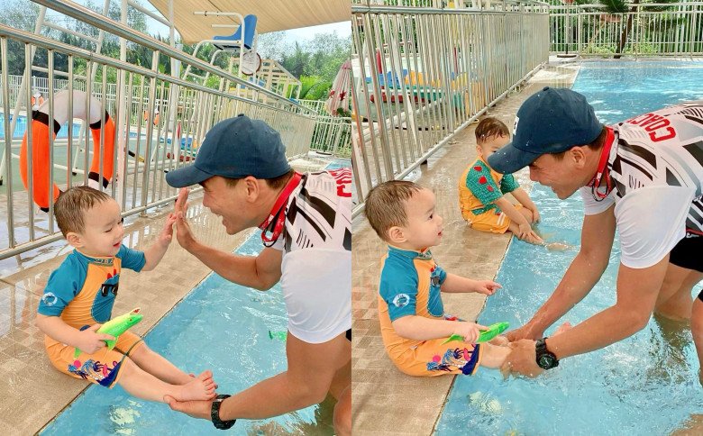 Diện mạo đáng yêu của bé Victor khiến dân tình xuýt xoa.