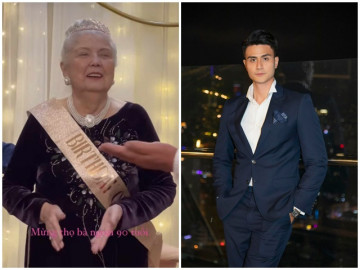 Sao Việt 24h: Sau đám cưới với vợ gia thế khủng, Vĩnh Thụy hé lộ ảnh bà ngoại đẹp sang như người hoàng gia