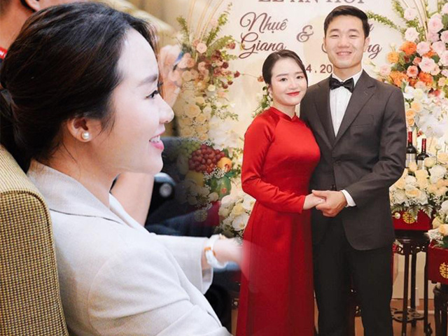 Bắt gặp vợ giám đốc của Lương Xuân Trường: Da trắng sáng, visual uy tín đánh bại cam thường