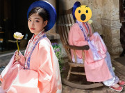 Làm đẹp - Lọ Lem nhà Quyền Linh diện áo Nhật Bình hóa mỹ nhân xưa, ảnh chụp lén lộ nhan sắc gây ngỡ ngàng