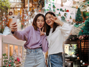Lifestyle - Các quán cà phê Sài Gòn trang trí Giáng sinh, giới trẻ đua nhau chụp ảnh siêu lung linh