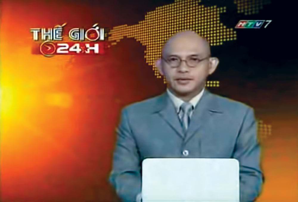 Color Man từng công tác tại đài HTV.