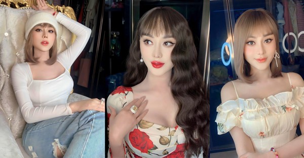 Gương mặt thon gọn, trẻ trung của Lâm Khánh Chi.