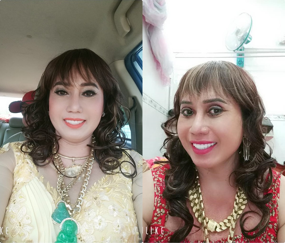 Chẳng những vậy, cô Minh Hiếu còn có gu thẩm mỹ rất mặn. Mỹ nhân giàu sang thường xuyên xuất hiện trên các bài đăng với hình ảnh trau chuốt, make-up chỉn chu và đôi lúc có phần kịch tính với eyeliner dày cộp, lông mi giả cong vút.