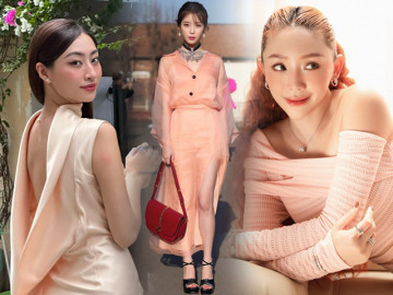 Peach Fuzz - sắc hồng cam lên ngôi 2024, thổi bùng xu hướng thời trang ngọt ngào, trẻ trung