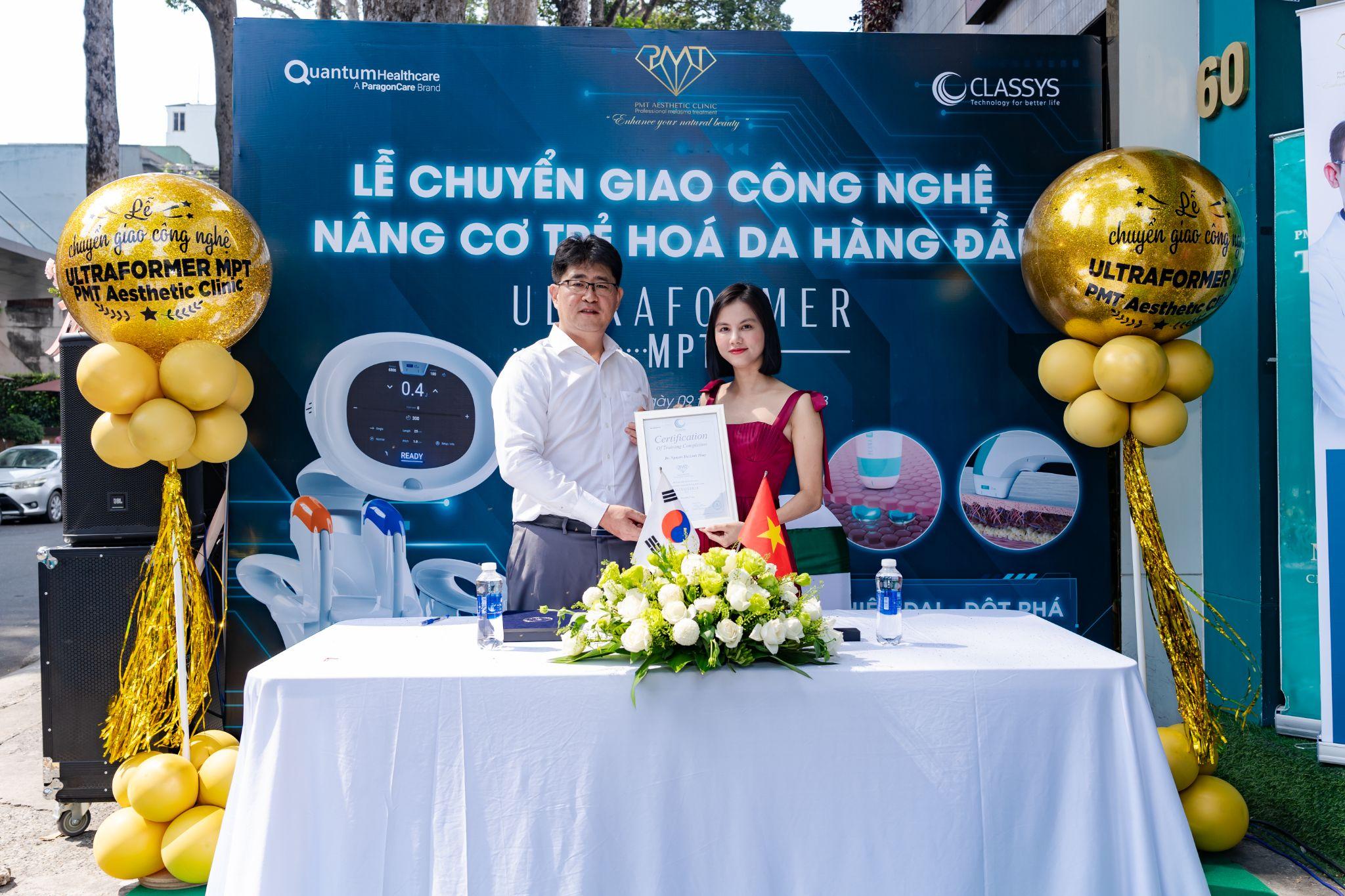 PMT Aesthetic Clinic nâng tầm dịch vụ làm đẹp với công nghệ Hifu Ultraformer MPT - 4