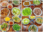 Bếp Eva - Mẹ đảm khoe khoảng 20 mâm cơm giá từ 80-100 nghìn đồng, đơn giản dễ nấu mà ngon miệng