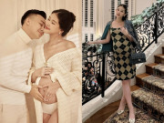 Làm đẹp - Ngày sinh cận kề, Lê Âu Ngân Anh diện áo bé xíu, "gây sốt" với đường cong thiêng liêng