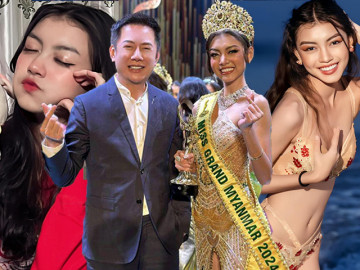 Người đẹp 16 tuổi đăng quang Miss Grand Myanmar 2024: Mặt búp bê, body bẻ gãy sừng trâu