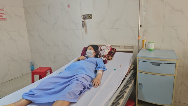 Sản phụ C. đang được điều trị tích cực tại Bệnh viện Đa khoa Vùng Tây Nguyên