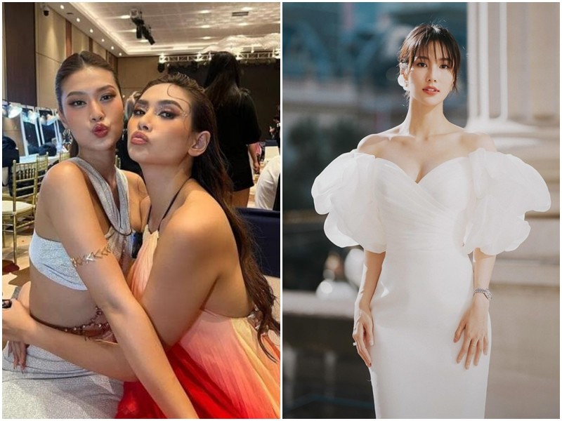 Trên trang cá nhân, Diễm Mỹ chia sẻ bài đăng từ siêu mẫu Võ Hoàng Yến và Hoa hậu Đoàn Thiên Ân, cô tiết lộ đây sẽ là 2 phụ dâu của mình trong ngày trọng đại. 
