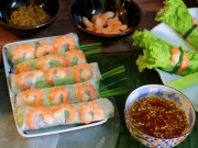 Bếp Eva - Chán cơm, làm gỏi cuốn tôm thịt tươi ngọt, giòn ngon ăn no căng bụng