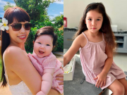 Làm mẹ - Mới sinh nặng gần 5 ký, bé gái lai Tây giờ lớn xinh như mộng, được mẹ siêu mẫu nuôi dạy khéo