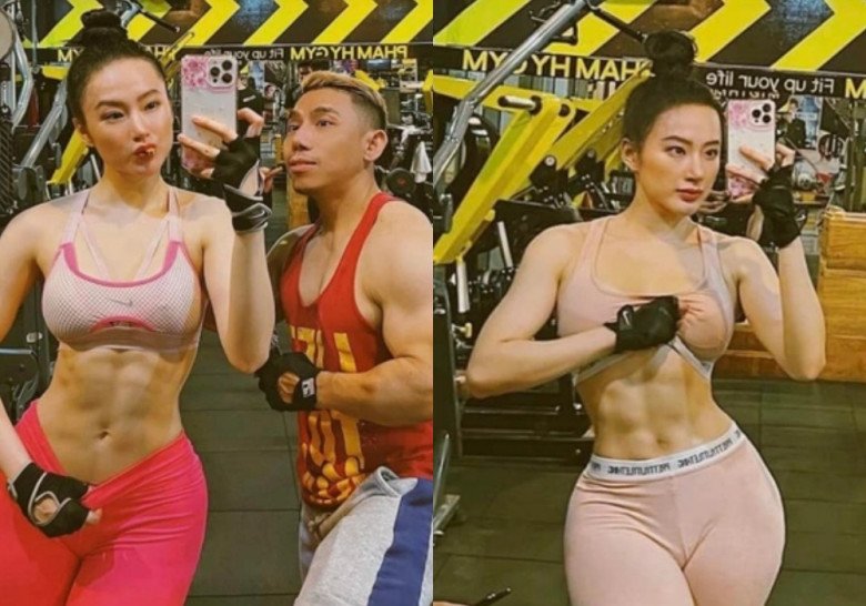 Những bức ảnh khoe vóc dáng trong phòng gym của Angela Phương Trinh luôn nhận về ý kiến trái chiều.