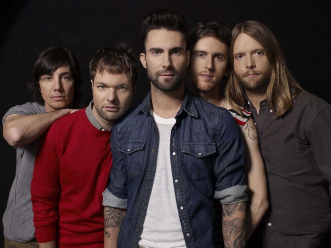 Maroon 5 là nhóm nhạc đình đám, nổi tiếng cả thế giới.