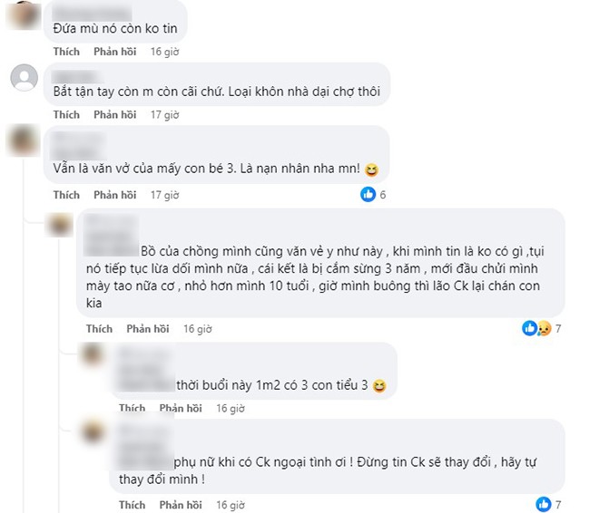 Cư dân mạng bức xúc trước bài viết của L. (Ảnh chụp màn hình)