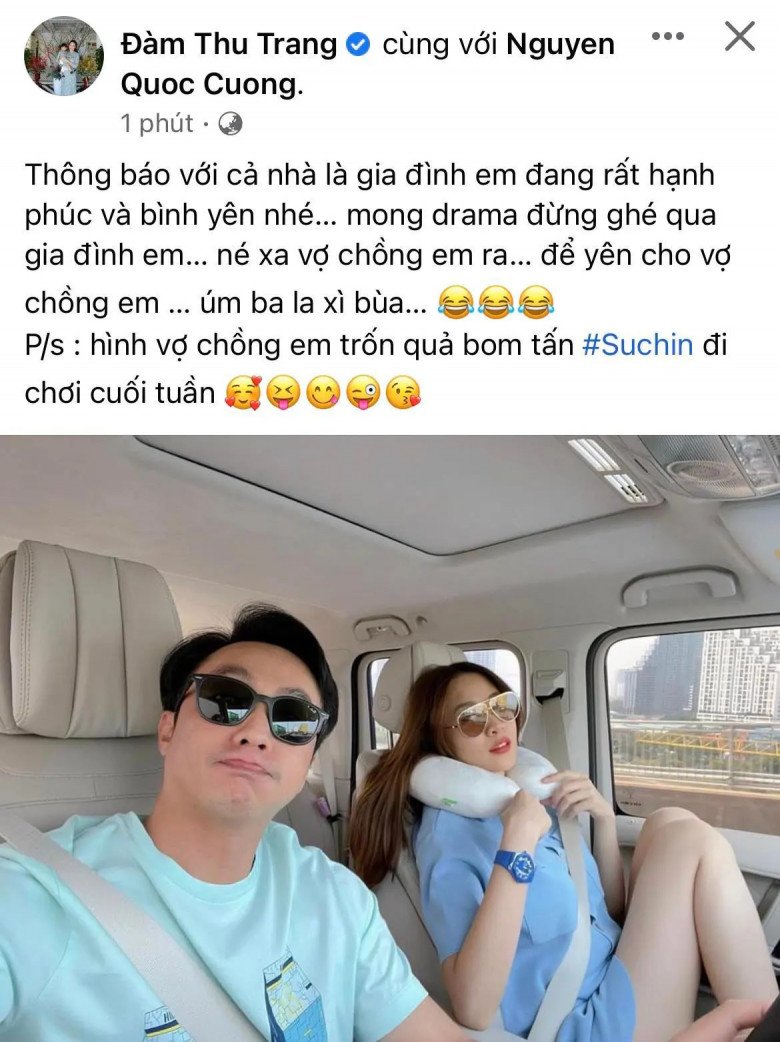 Đàm Thu Trang amp;#34;lên đồamp;#34; chờ Cường Đôla đưa đi chơi, phong cách đổi khác sau sinh tập 2 - 5