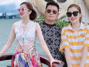 Làm đẹp - Bạn gái kém 17 tuổi của Bằng Kiều hiếm hoi xuất hiện, 33 tuổi nõn nà như gái 2K