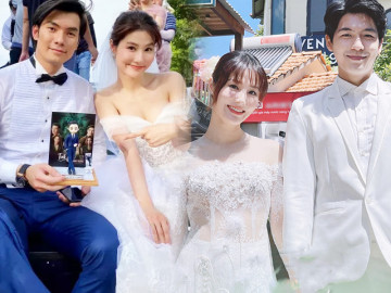 Trước khi làm dâu hào môn, Diễm My 9X từng mặc váy cưới, hôn nồng cháy nhiều "người tình" điển trai