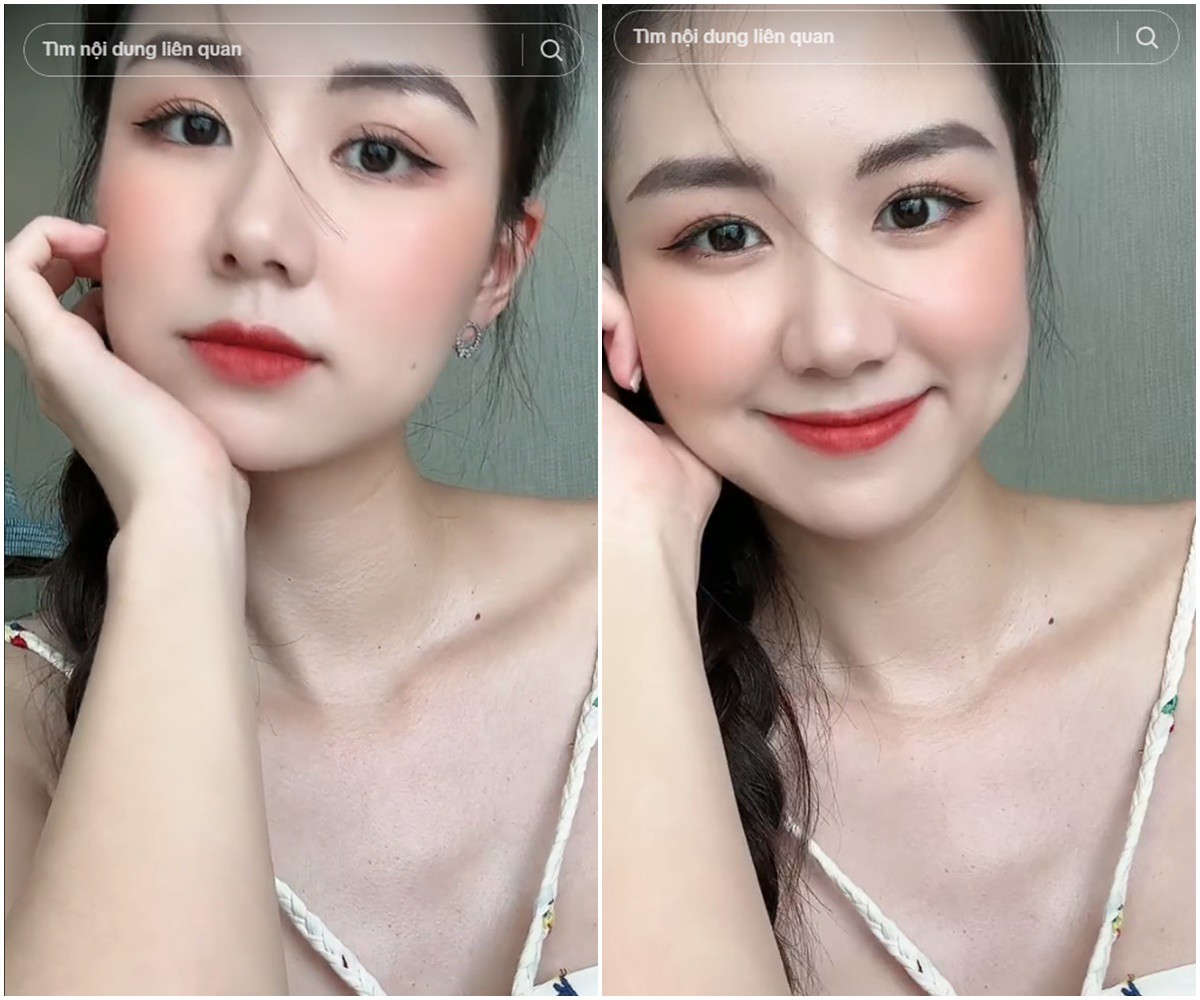 Nhan sắc của nàng mẫu tự do sinh năm 1997 trên TikTok có độ thuyết phục cực cao khi hầu như các clip đều được quay chụp với camera thường.
