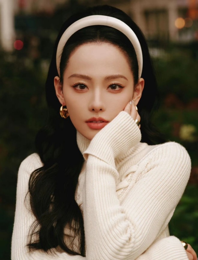 Trương Gia Nghê từng xinh đẹp như thế này. 