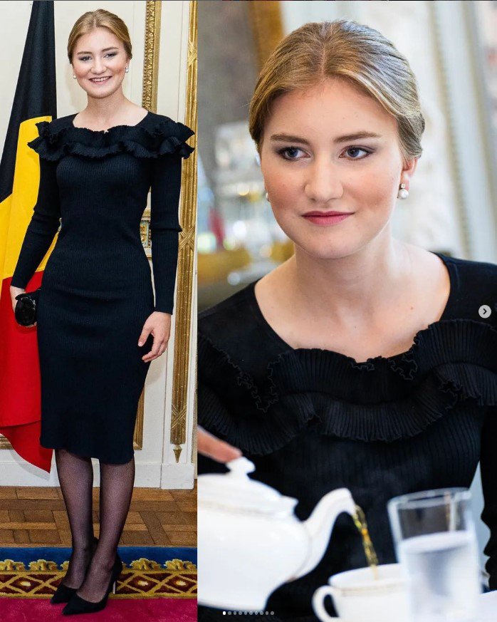 2 tuổi đã được chấm làm Nữ vương, công chúa Bỉ tuổi 22 diện đầm ôm amp;#34;gây sốtamp;#34; truyền thông toàn cầu - 14