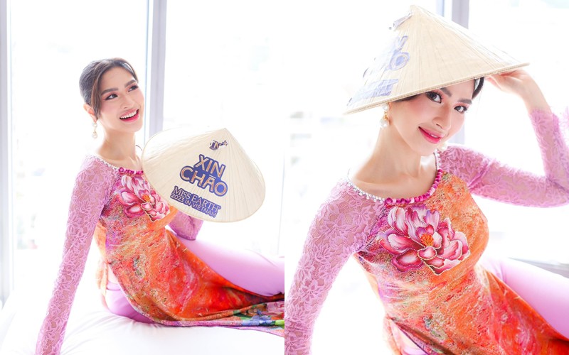 Tới Việt Nam tham dự cuộc thi Hoa hậu Trái Đất, Yllana Aduana cũng từng được nhiều lần khoác lên mình thiết kế mang màu sắc truyền thống của quê hương hình chữ "S".
