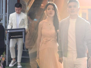 Thời trang - Lễ dạm ngõ của Quang Hải: Chu Thanh Huyền mặc áo dài trắng có gì đó sai sai, đàng trai sụt giảm phong độ