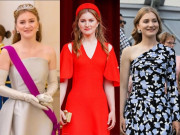 Thời trang - 2 tuổi đã được chấm làm Nữ vương, công chúa Bỉ tuổi 22 diện đầm ôm "gây sốt" truyền thông toàn cầu