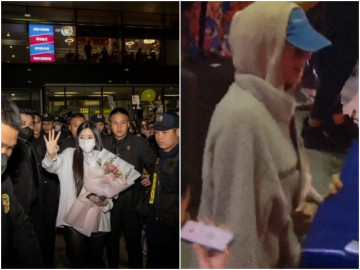 Hyomin (T-ara), Katy Perry đến sân bay lúc nửa đêm rét lạnh, hàng trăm người hâm mộ Việt vẫn ra sân bay đón