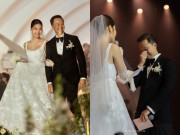 Giải trí - Đám cưới Diễm My 9X: Không gian tiệc cưới xa hoa chuẩn nhà hào môn, chú rể Vinh Nguyễn bật khóc