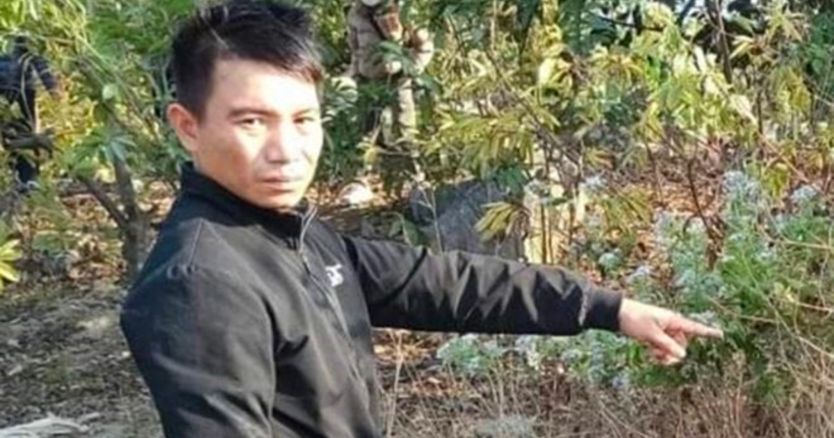 Nghi phạm Bùi Trung Thành. (Ảnh: Báo CAND)