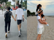 Giải trí - Cường Đô La quấn quýt không rời 3 con cưng, Subeo nay "nuốt chửng" bố, khó nằm trong lòng như Suchin